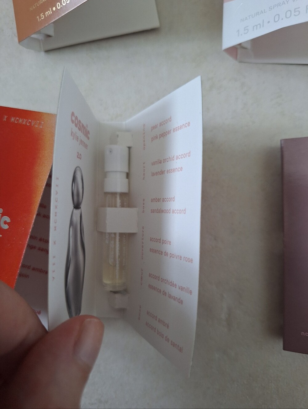 NEW! Lot Of Burberry & Cosmic Kylie Jenner Fragrance Sample Set 5 Piece Bundle - Picture 3 of 6